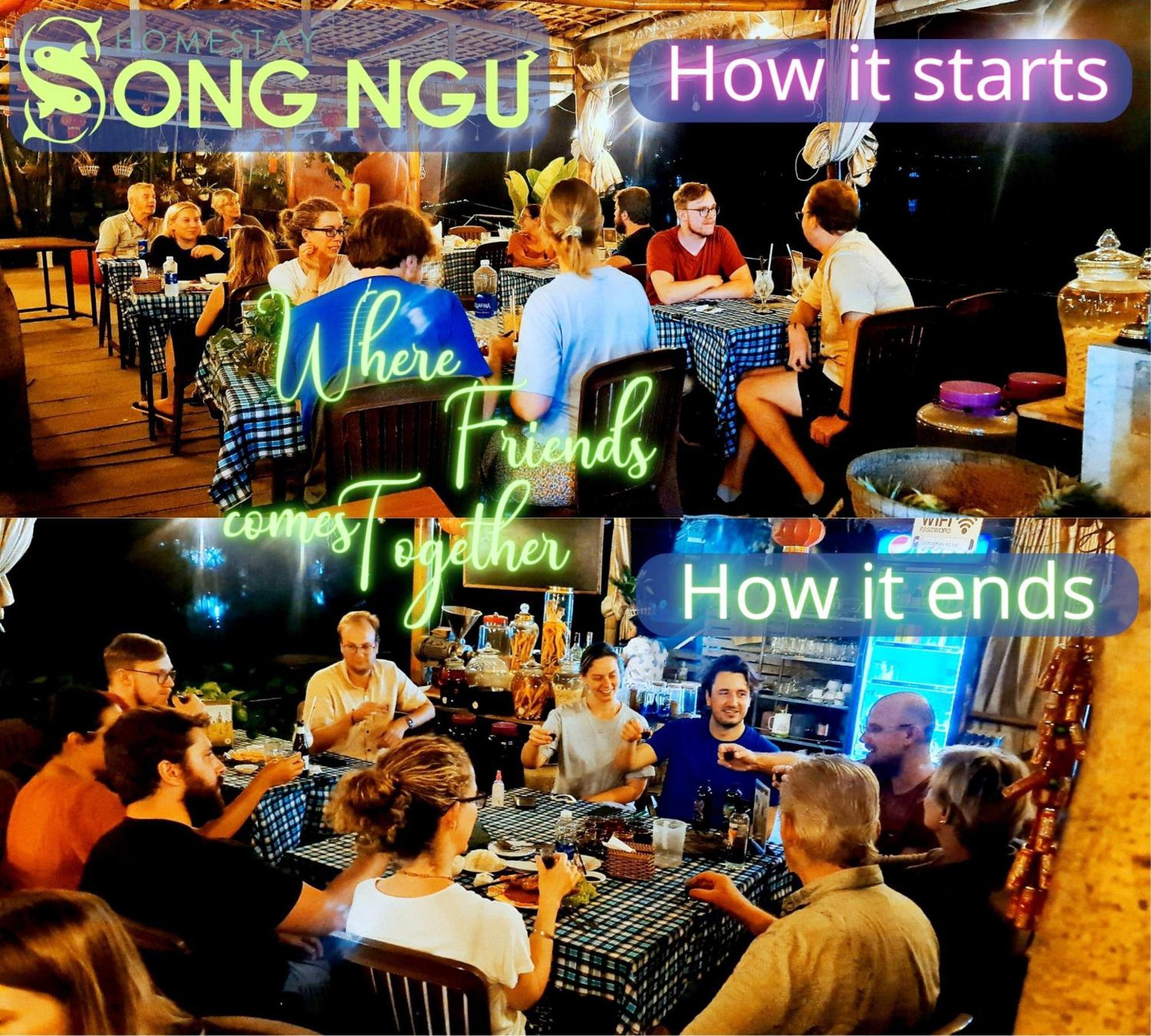 Song Ngu Pisces Homestay Кан То Екстериор снимка